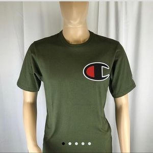 BrandNWT Champion Green Jersey short sleeve L & XL